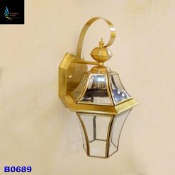 ĐÈN CHÙA ĐỒNG XỊN 4 KÍNH QUAY XUỐNG B6071
