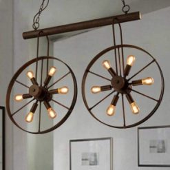 Đèn Nghệ Thuật 2 bánh xe