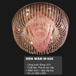 Đèn Mâm Pha Lê M928