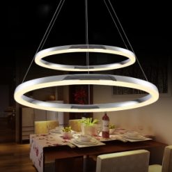 Đèn thả 2 vòng led 60-40